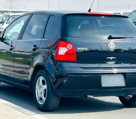 Black Volkswagen Polo 2005