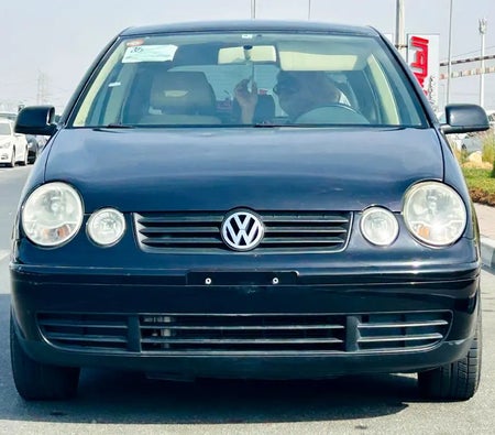 Black Volkswagen Polo 2005