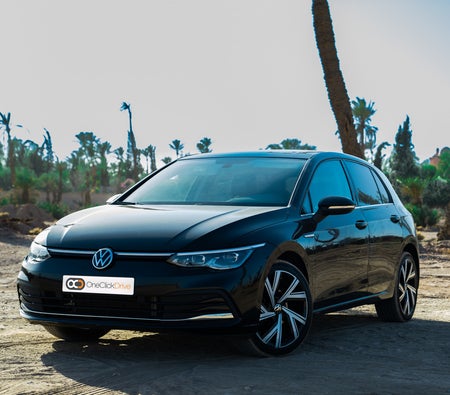 Black Volkswagen Golf 8 2024 Black Volkswagen Golf 8 2024