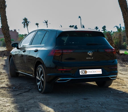 Black Volkswagen Golf 8 2024 Black Volkswagen Golf 8 2024