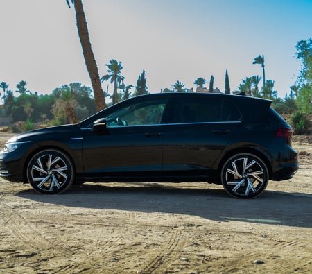 Black Volkswagen Golf 8 2024 Black Volkswagen Golf 8 2024