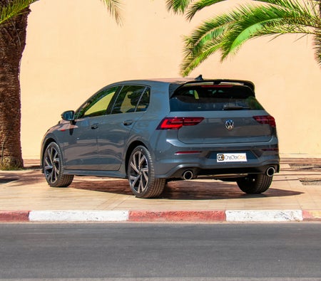 Gray Volkswagen Golf GTI 2023