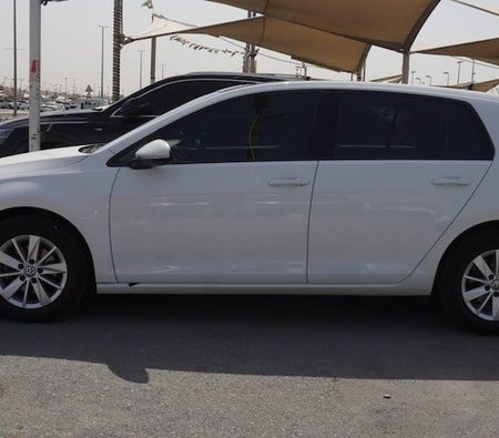 White Volkswagen Golf 2019