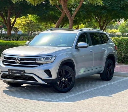 Silver Volkswagen Teramont Highline 2022