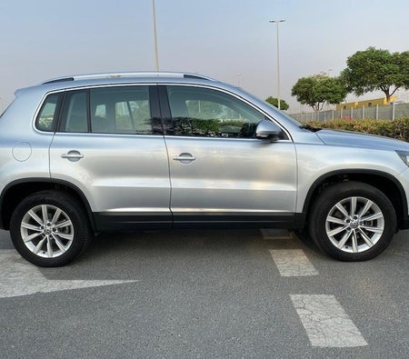 Silber Volkswagen Tiguan SE 2015