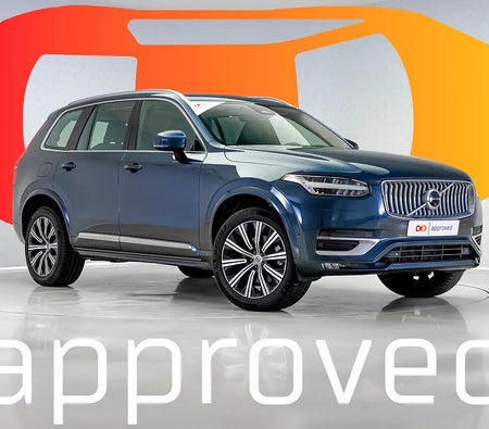 Blau Volvo XC90 B6 Ultimate Bright 2024 Blau Volvo XC90 B6 Ultimate Bright 2024