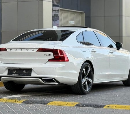 White Volvo S90 T6 R-Design 2020