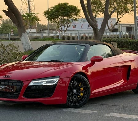Rosso Audi R8 Spyder 2016 Rosso Audi R8 Spyder 2016