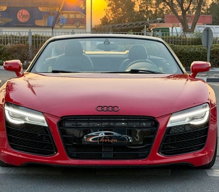 Rosso Audi R8 Spyder 2016 Rosso Audi R8 Spyder 2016