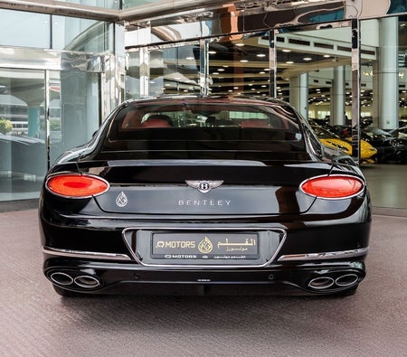 Siyah Bentley Continental GT 2021