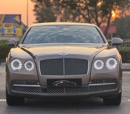 Brown Bentley Flying Spur 2014