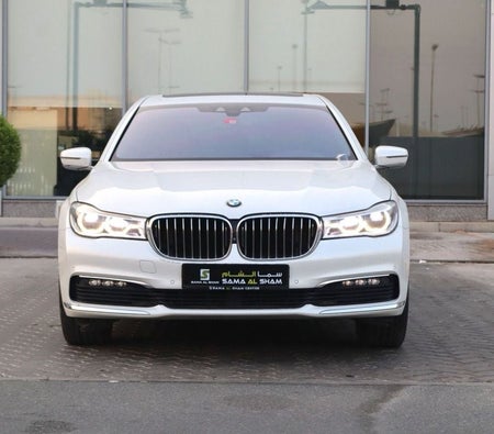 White BMW 730 2019