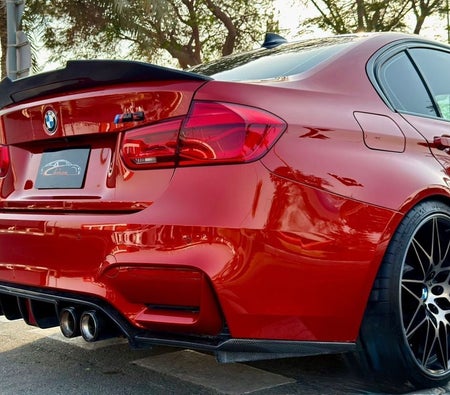 rood BMW M3 2018