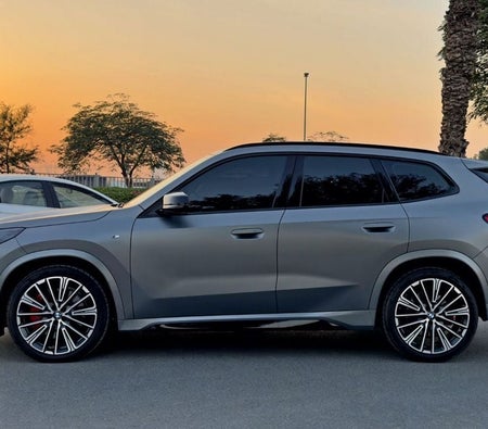 Серый BMW X1 2025 год