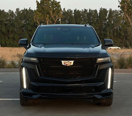 Black Cadillac Escalade 2023
