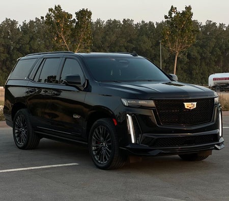 Black Cadillac Escalade 2023