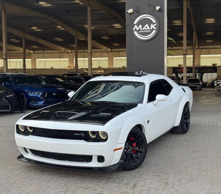 Blanc Dodge Challenger 2017