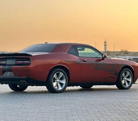 Orange Dodge Challenger 2020
