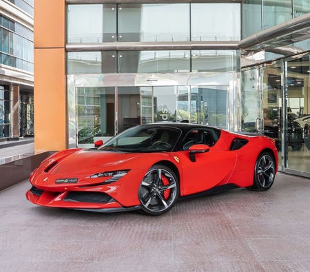Red Ferrari SF90 Stradale 2021