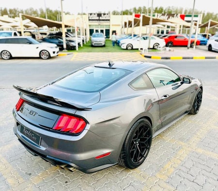 Gray Ford Mustang 2023