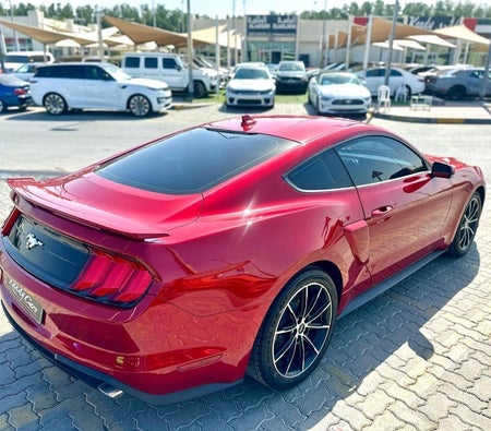 Red Ford Mustang 2023
