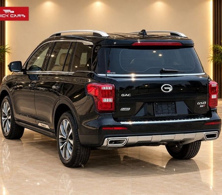 Черный GAC GS8 2021 год