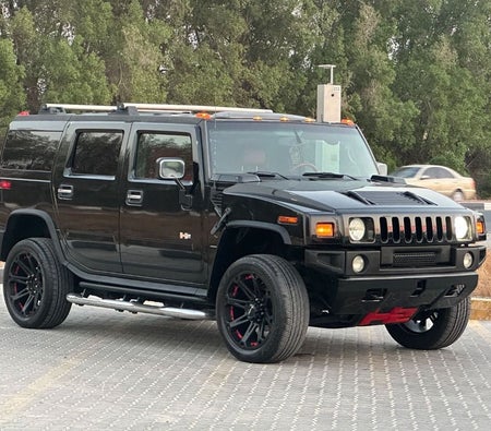 zwart Hummer H2 2005