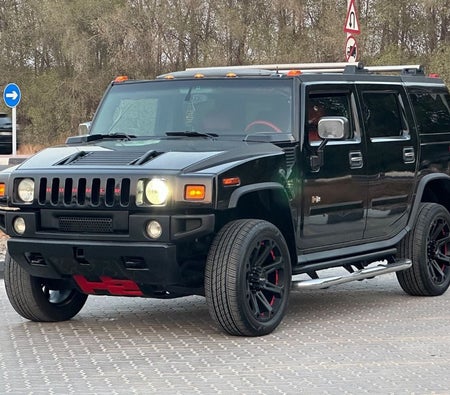 zwart Hummer H2 2005