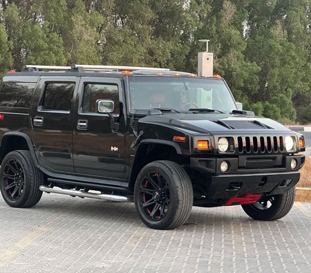 zwart Hummer H2 2005
