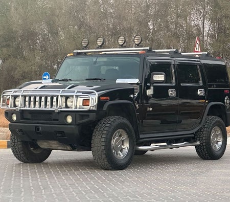 zwart Hummer H2 2006
