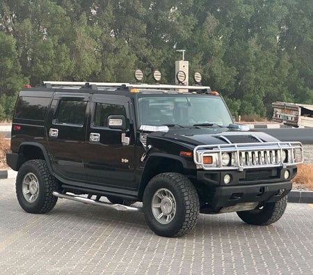 zwart Hummer H2 2006
