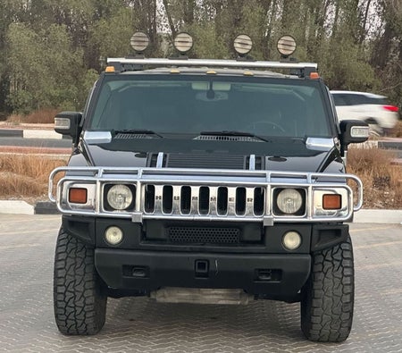 zwart Hummer H2 2006