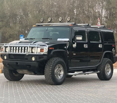 zwart Hummer H2 2006
