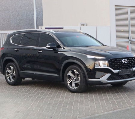 Black Hyundai Santa Fe 2023