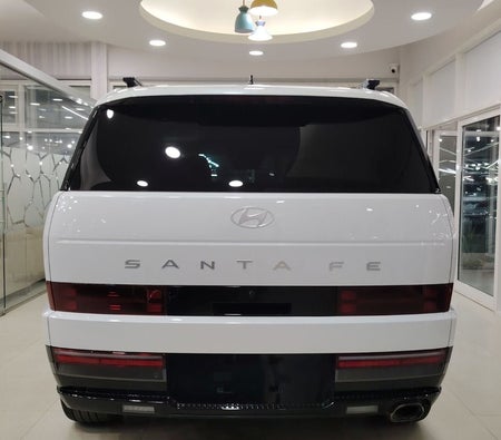 Blanc Hyundai Santa Fe 2024