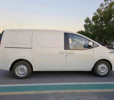 White Hyundai Staria 2025