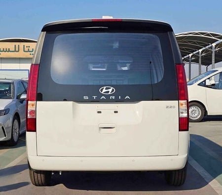 White Hyundai Staria 2025