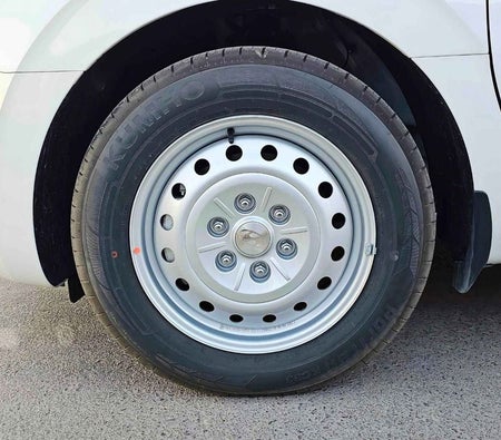 White Hyundai Staria 2025