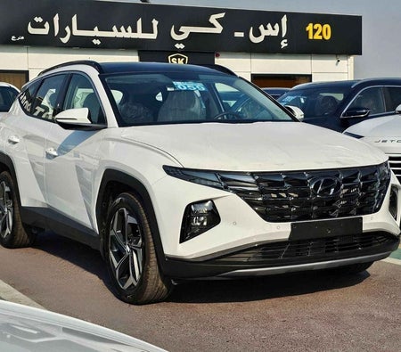 White Hyundai Tucson 2024