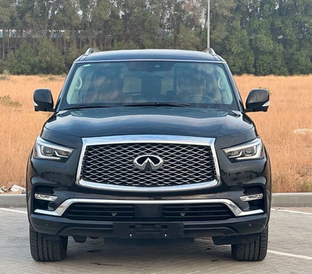 Black Infiniti QX80 2020