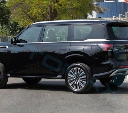 Black Infiniti QX80 2026