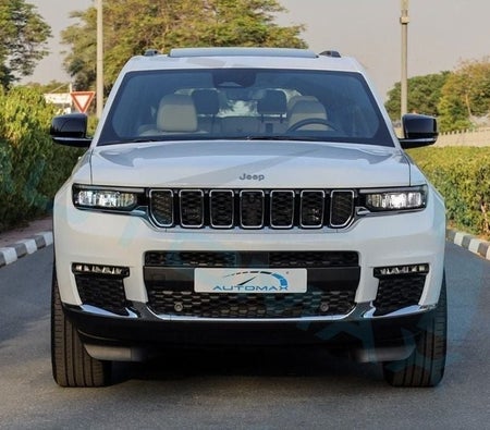 White Jeep Grand Cherokee L 2025