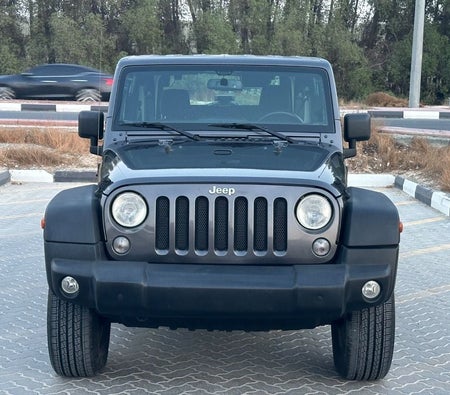 Серый Jeep Wrangler 2017 год Серый Jeep Wrangler 2017 год