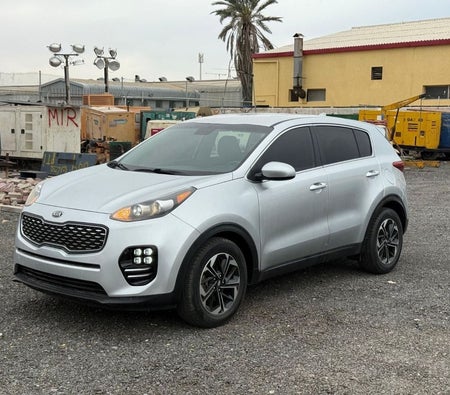 Silver Kia Sportage 2018