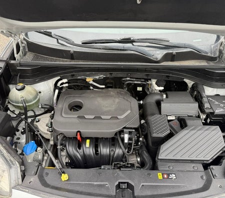 Silver Kia Sportage 2018