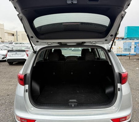Silver Kia Sportage 2018
