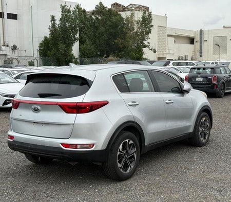 Silver Kia Sportage 2018