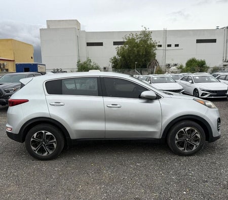 Silver Kia Sportage 2018