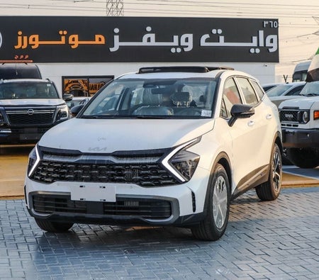 White Kia Sportage 2025