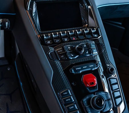 Bleu Lamborghini Aventador 2017
